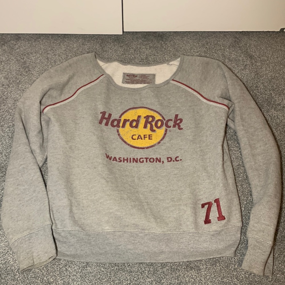 Hard Rock Cafe crewneck sweatshirt (Washington, D.C.) - Picture 1 of 5